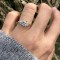 Forres 0.46ct RD/MQ Engagement 1.00 RD CENTER