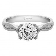 Westray Diamond Round Engagement